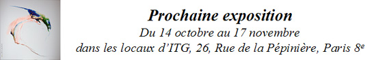 Invitation &agrave; l'exposition